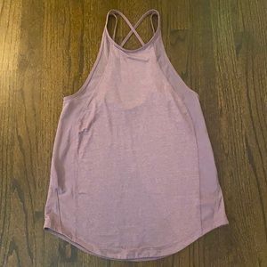 Lululemon High Neck Mesh Tanktop